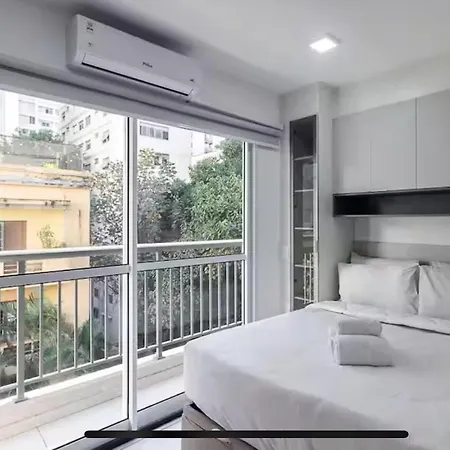 Studio Av Paulista Com Varanda São Paulo Exterior photo